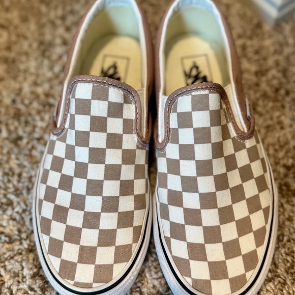 Vans Classic Slip-On Checkerboard Shoe - Picture 2 of 5